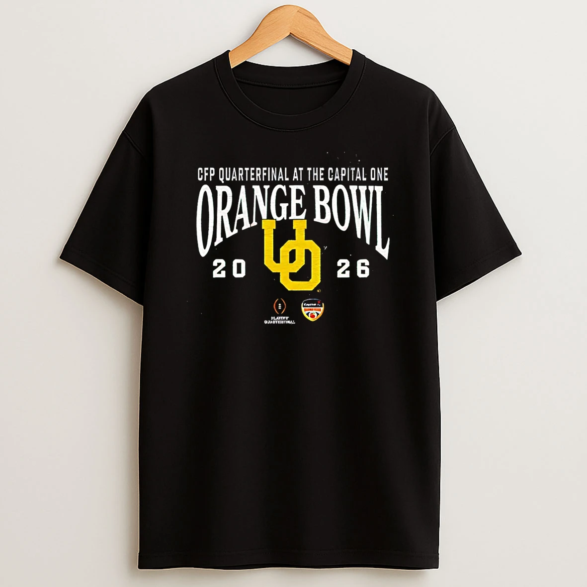 Oregon Ducks Cfp 2026 Orange Bowl Game Vintage T Shirt