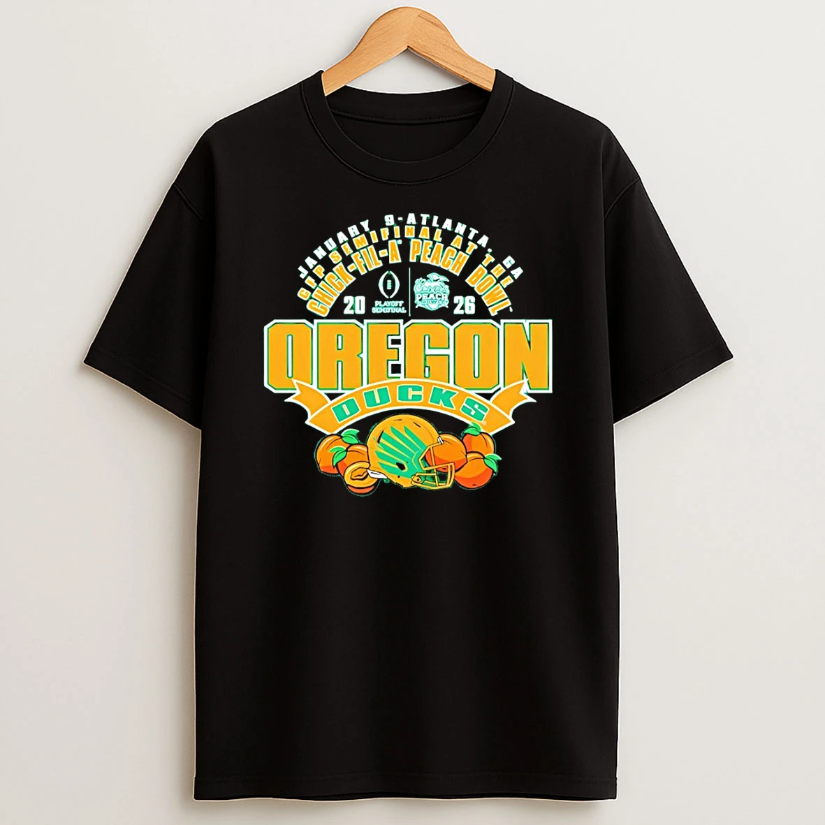 Oregon Ducks Cfp Semifinal At The Chick Fil A Peach Bowl T Shirt