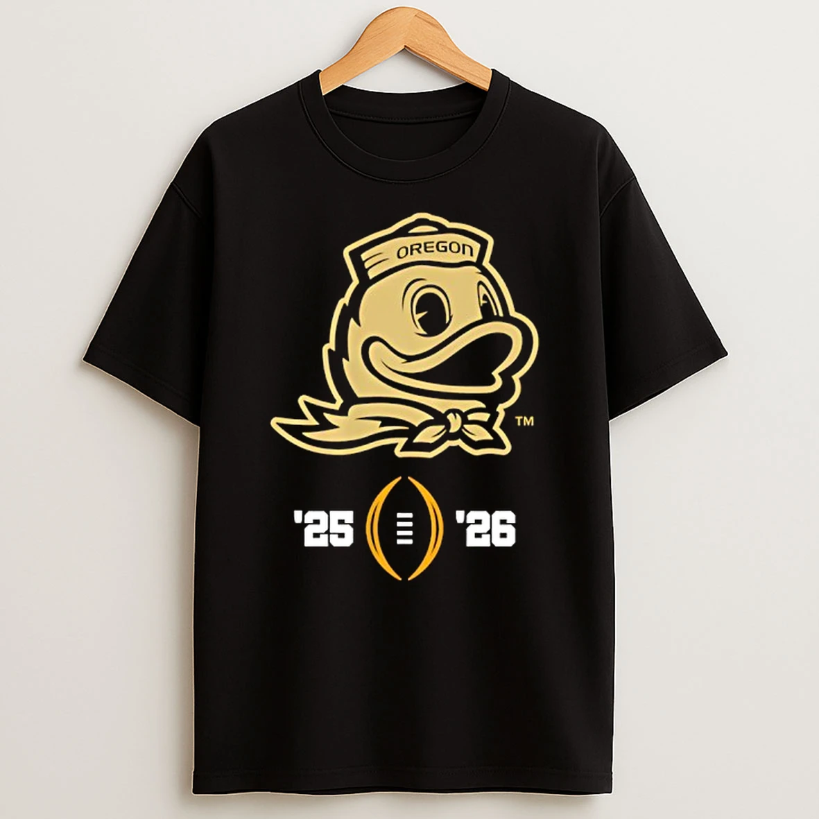 Oregon Ducks Football 2025 26 College Football Playoff T Shirt