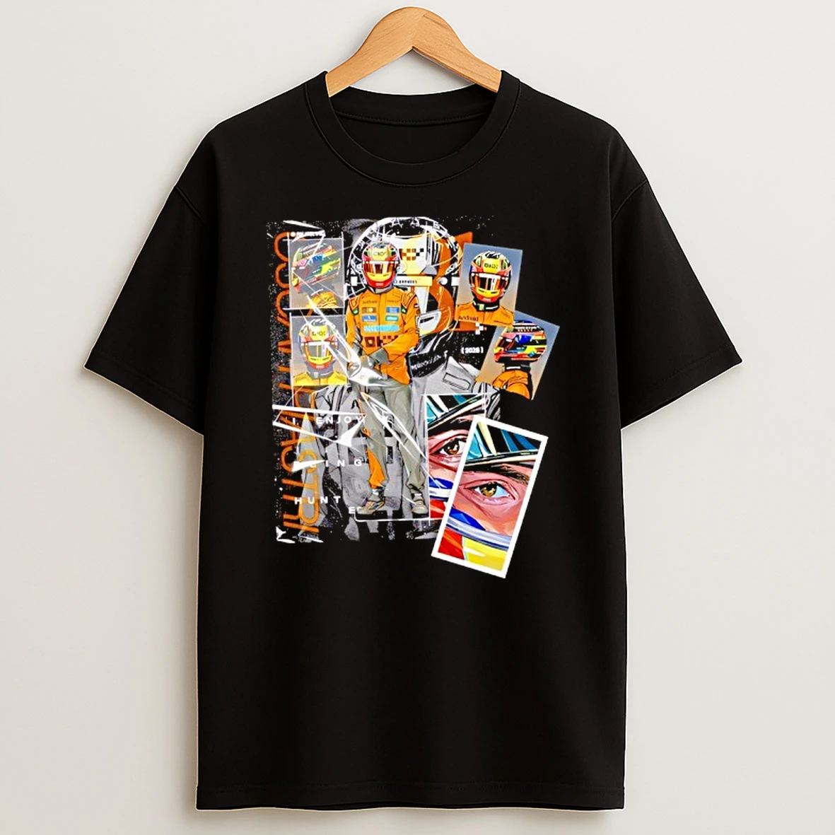 Oscar Piastri Mclaren F1 2026 Racing I Enjoy Being Hunted T Shirt