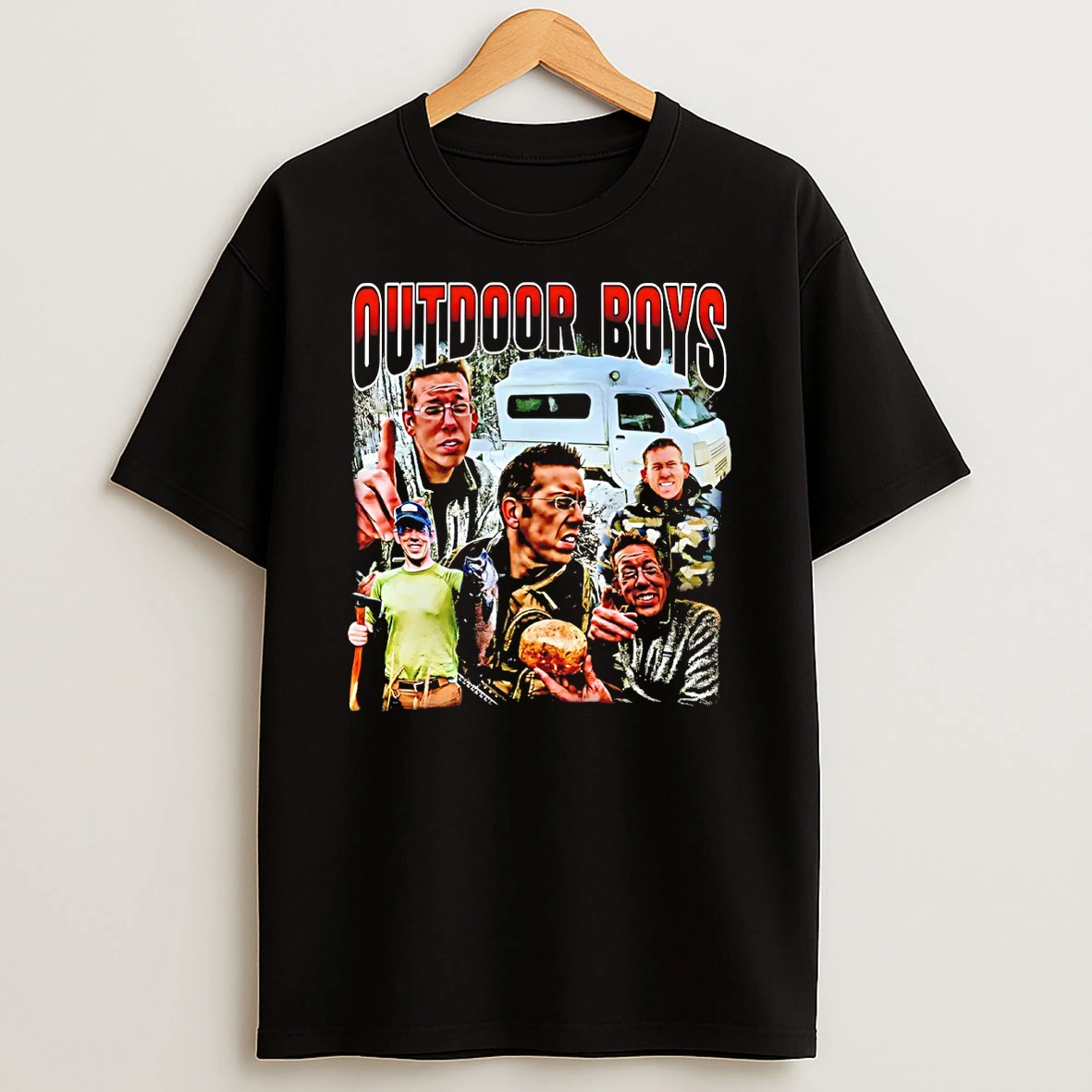 Outdoor Boys Youtube Graphic T Shirt