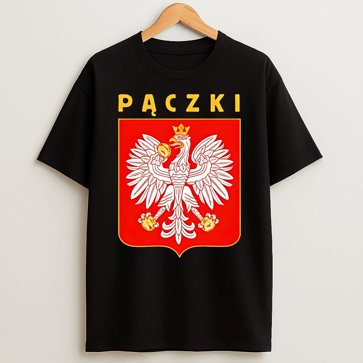 Paczki Crest Of Arms Screen Printed T Shirt