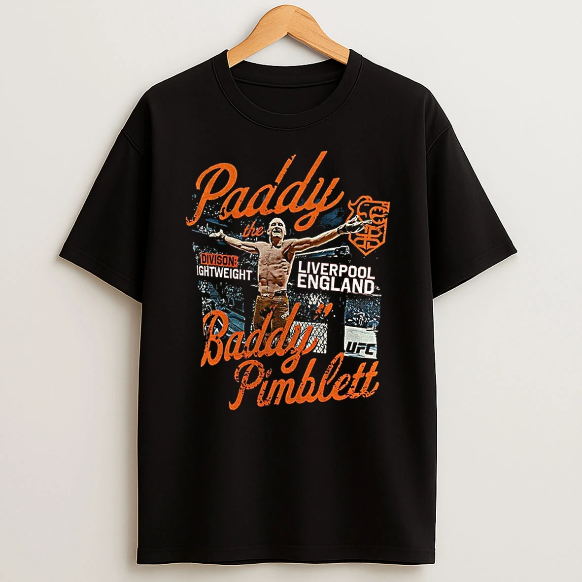 Paddy Pimblett Ufc Liverpool England Division Lightweight T Shirt