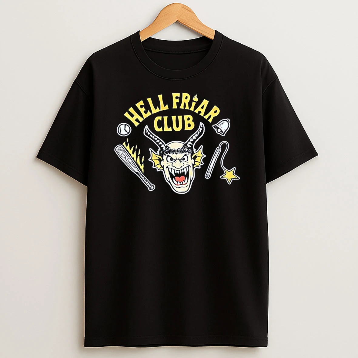 Padres Hellfiar Club Stranger Things T Shirt