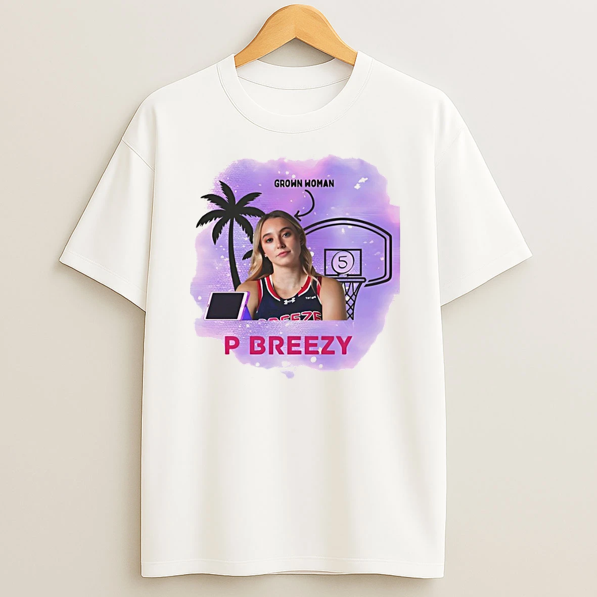 Paige Bueckers P Breezy Breeze Bc Basketball Player T Shirt
