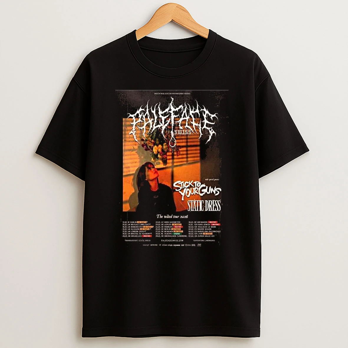 Paleface Swiss The Wilted Tour 2026 T Shirt