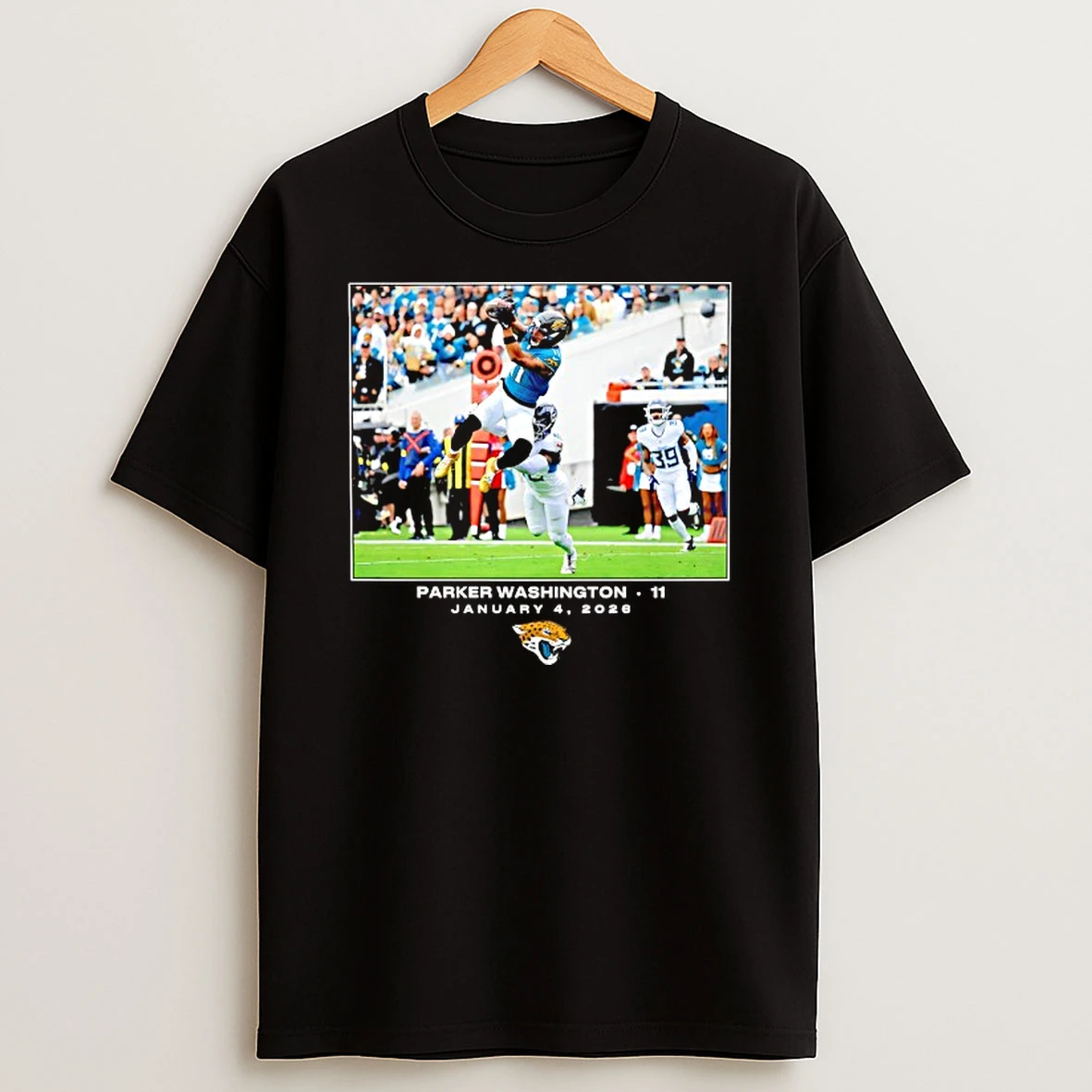 Parker Washington Jacksonville Jaguars Nfl Flash Features Week 18 T Shirt