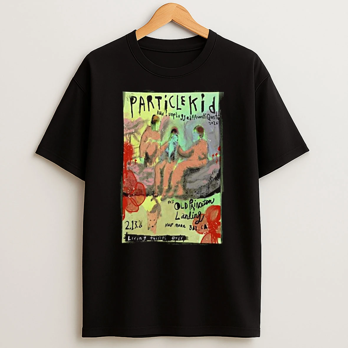 Particle Kid The Old Princeton Landing In Half Moon Bay Ca Feb 13 2026 T Shirt