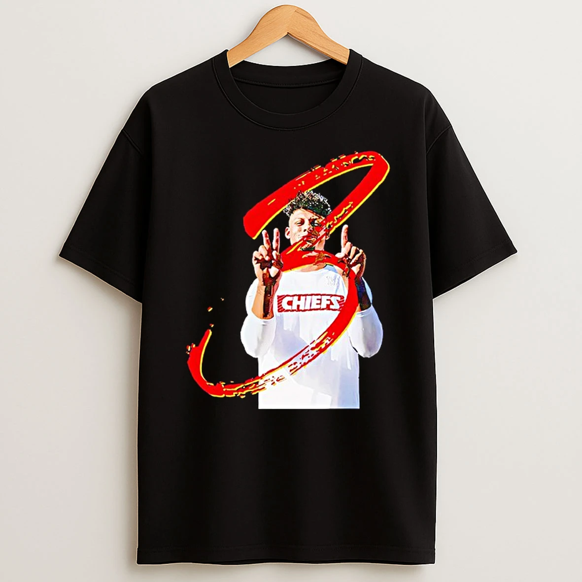 Patrick Mahomes Kansas City Chiefs Three Peat Third Consecutive Super Bowl T Shirt