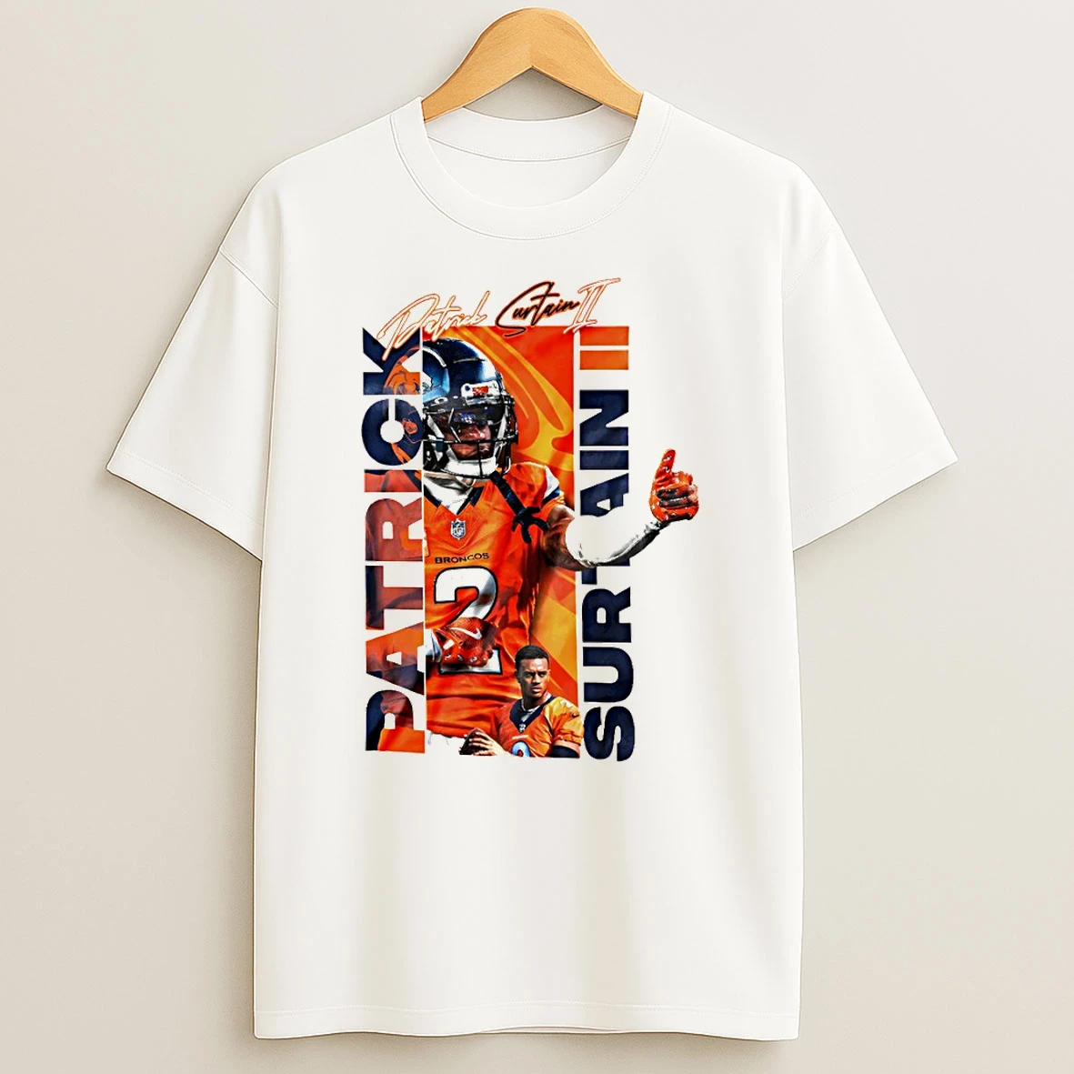 Patrick Surtain Ii Denver Broncos Nfl Football Vintage T Shirt