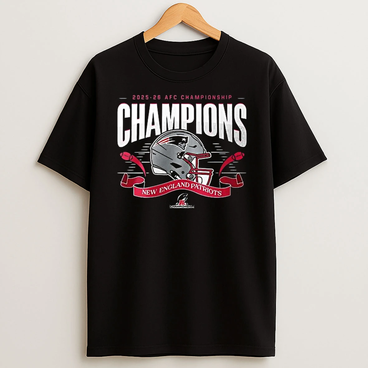 Patriots 2025 26 Afc Championship Champions T Shirt
