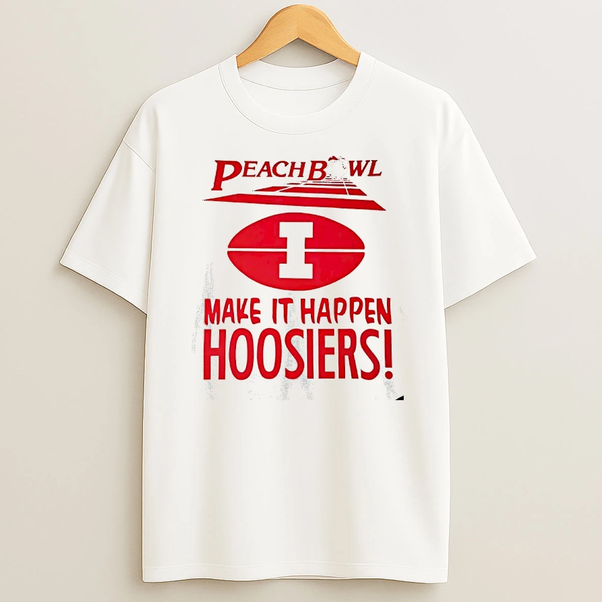 Peach Bowl Make It Happen Indiana Hoosiers T Shirt