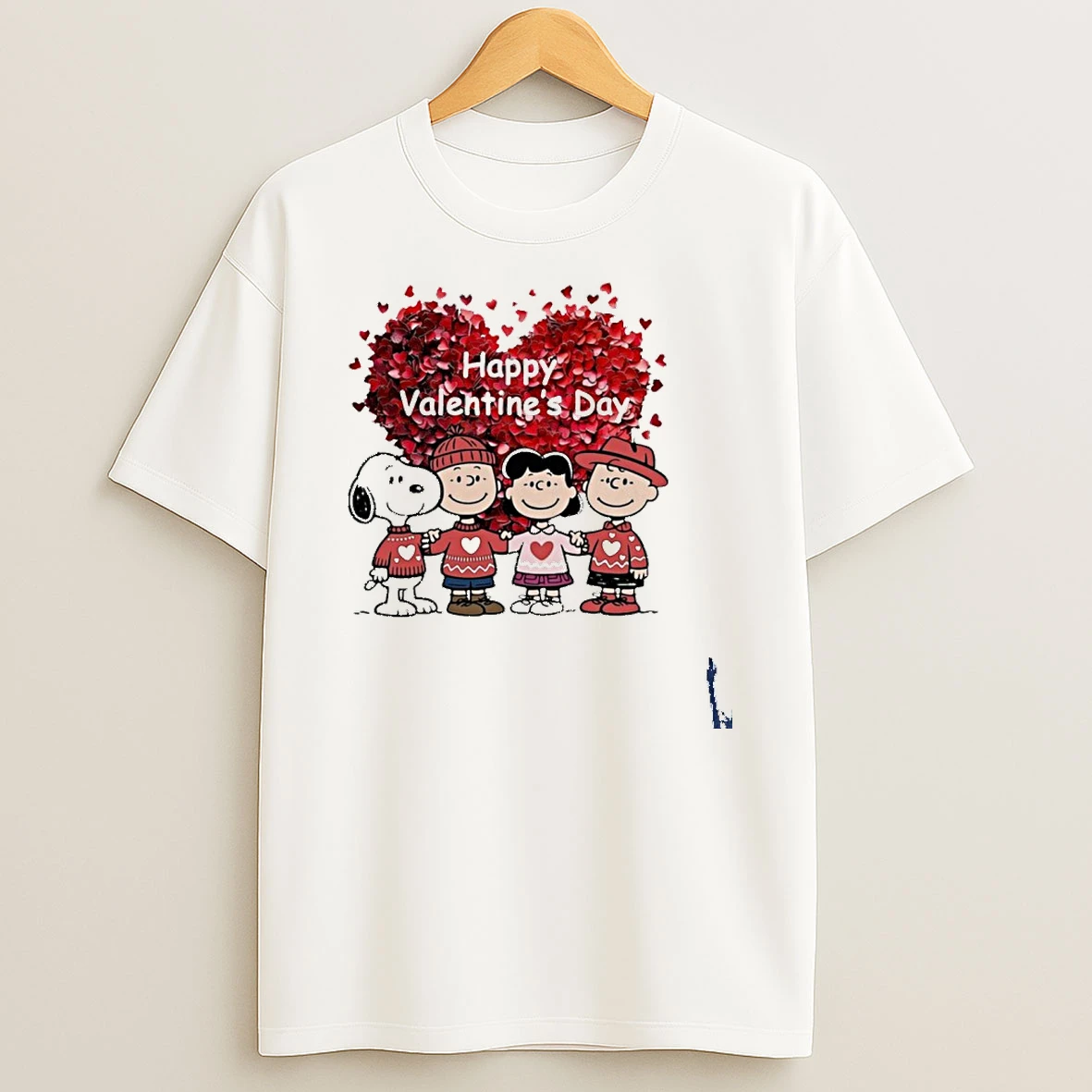 Peanuts Happy Valentines Day T Shirt