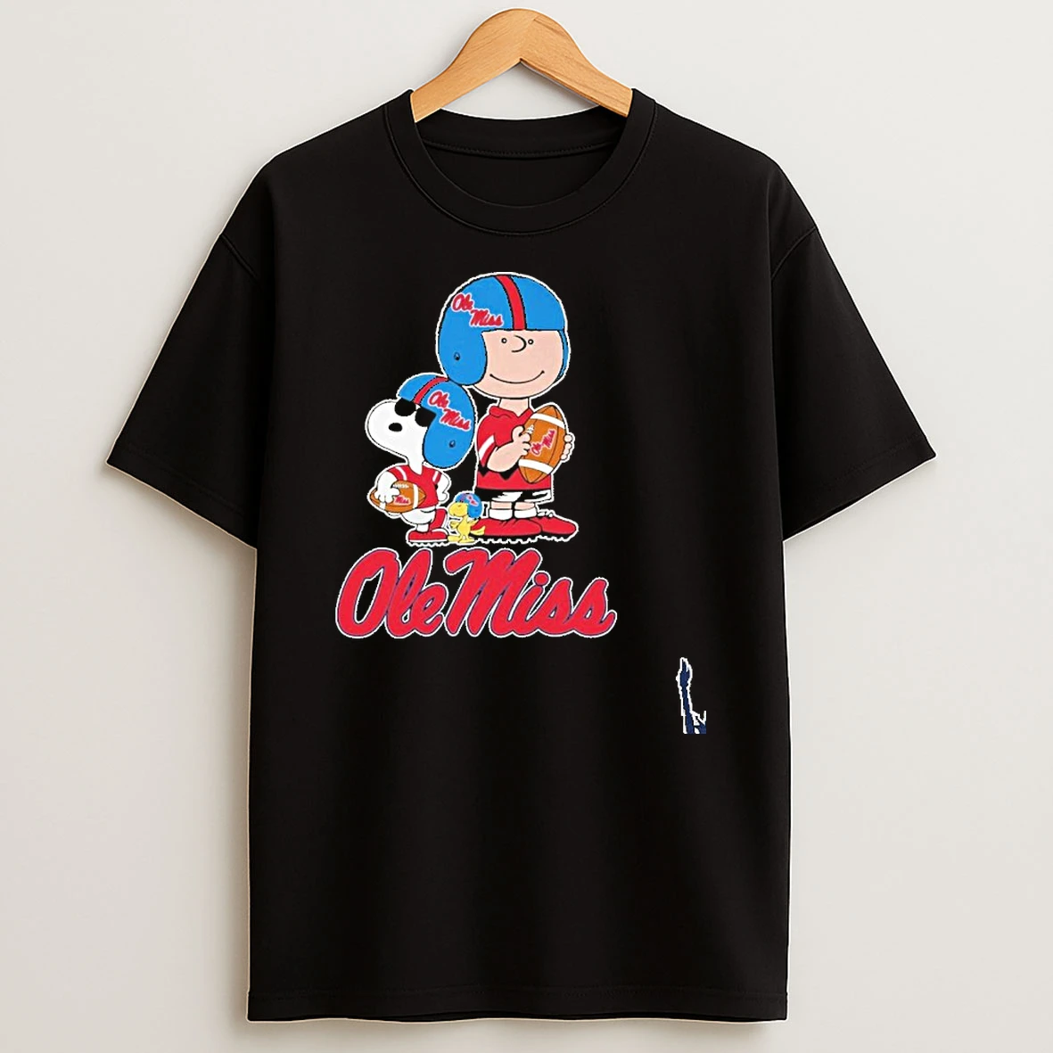 Peanuts Ole Miss T Shirt