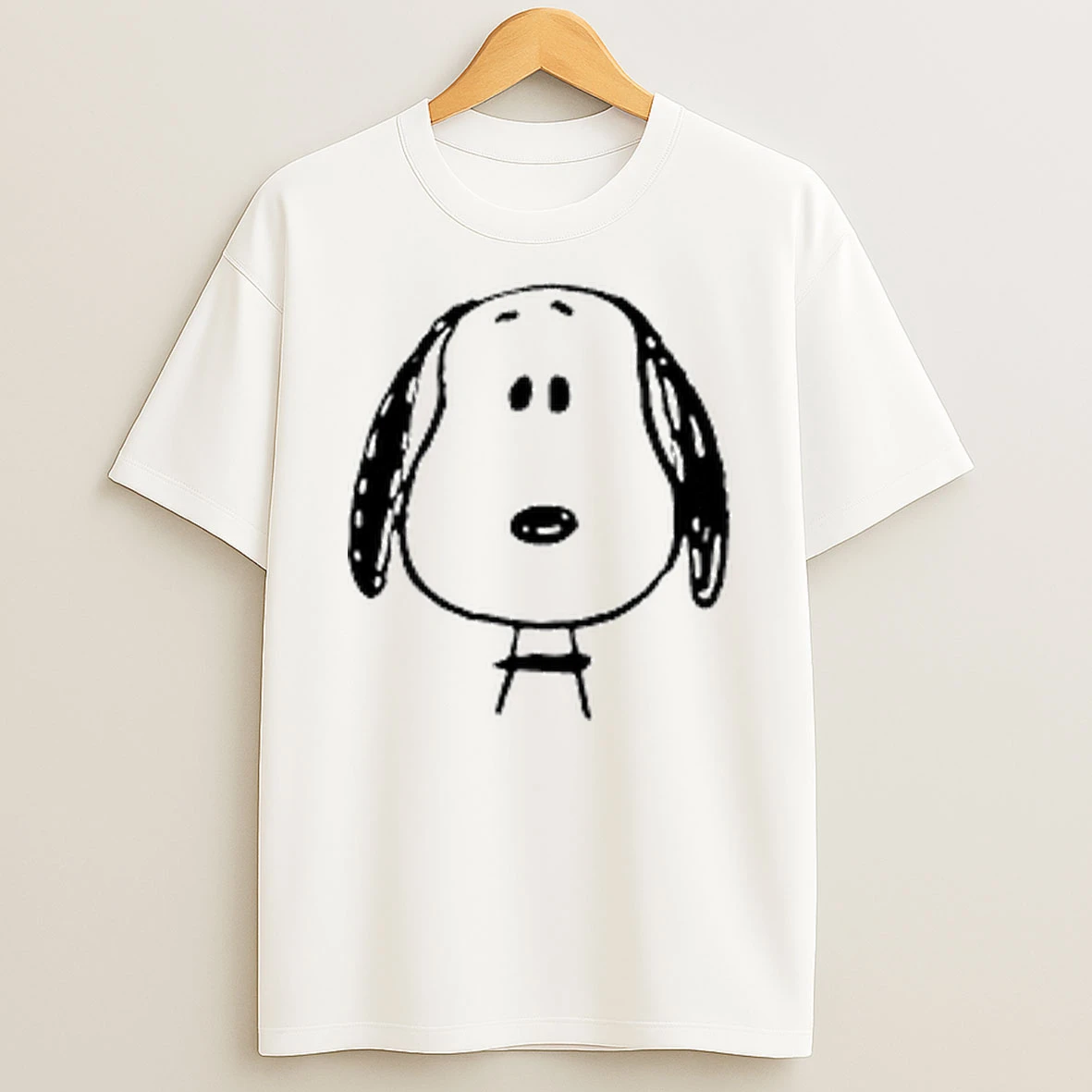 Peanuts Snoopy Face T Shirt