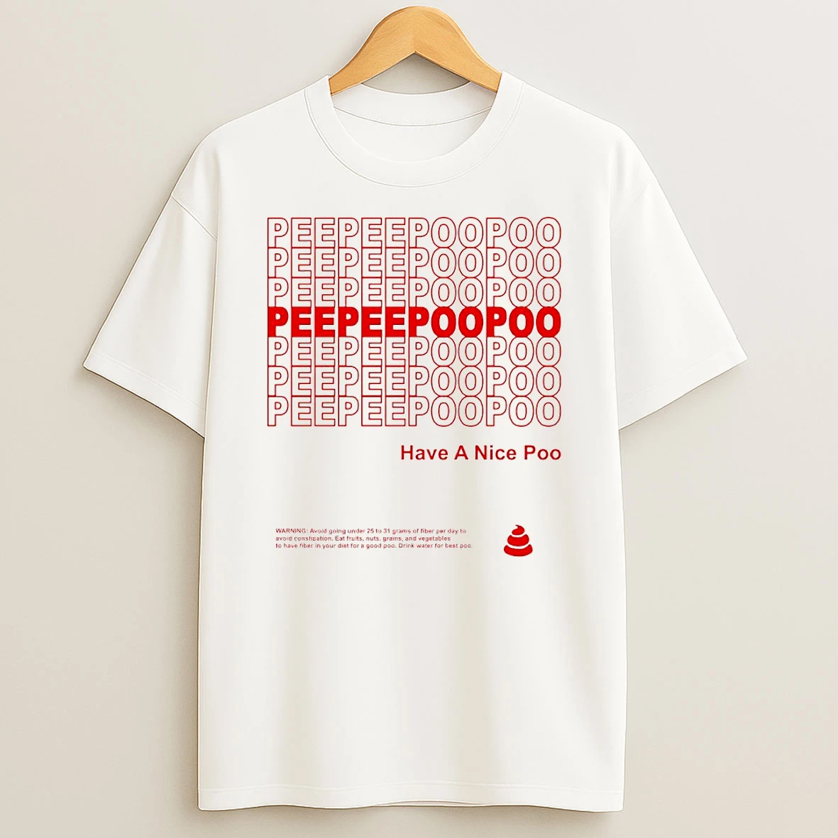 Peepeepoopoo Have A Nice Poo Circle T Shirt