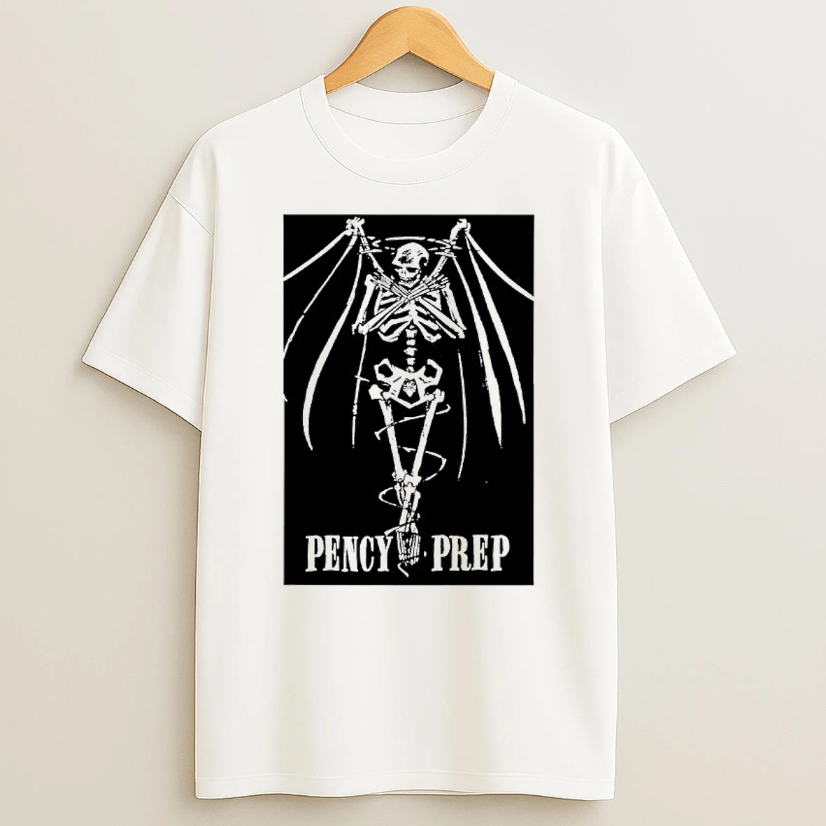 Pencey Prep Gig Flyer Skeleton T Shirt