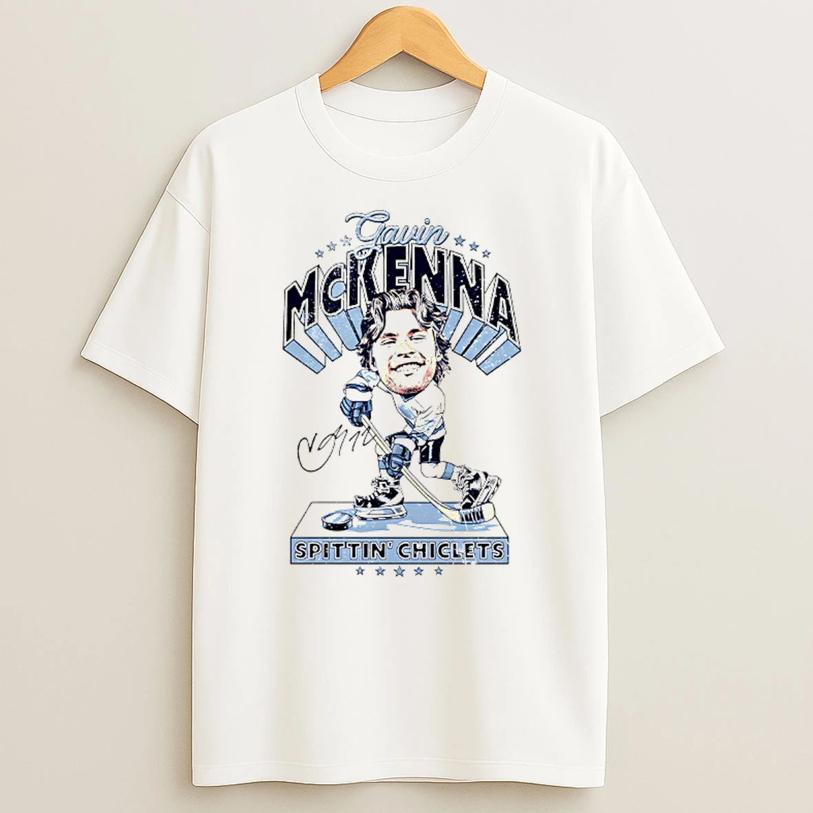 Penn State Hockey X Spittin Chiclets Gavin Mckenna T Shirt