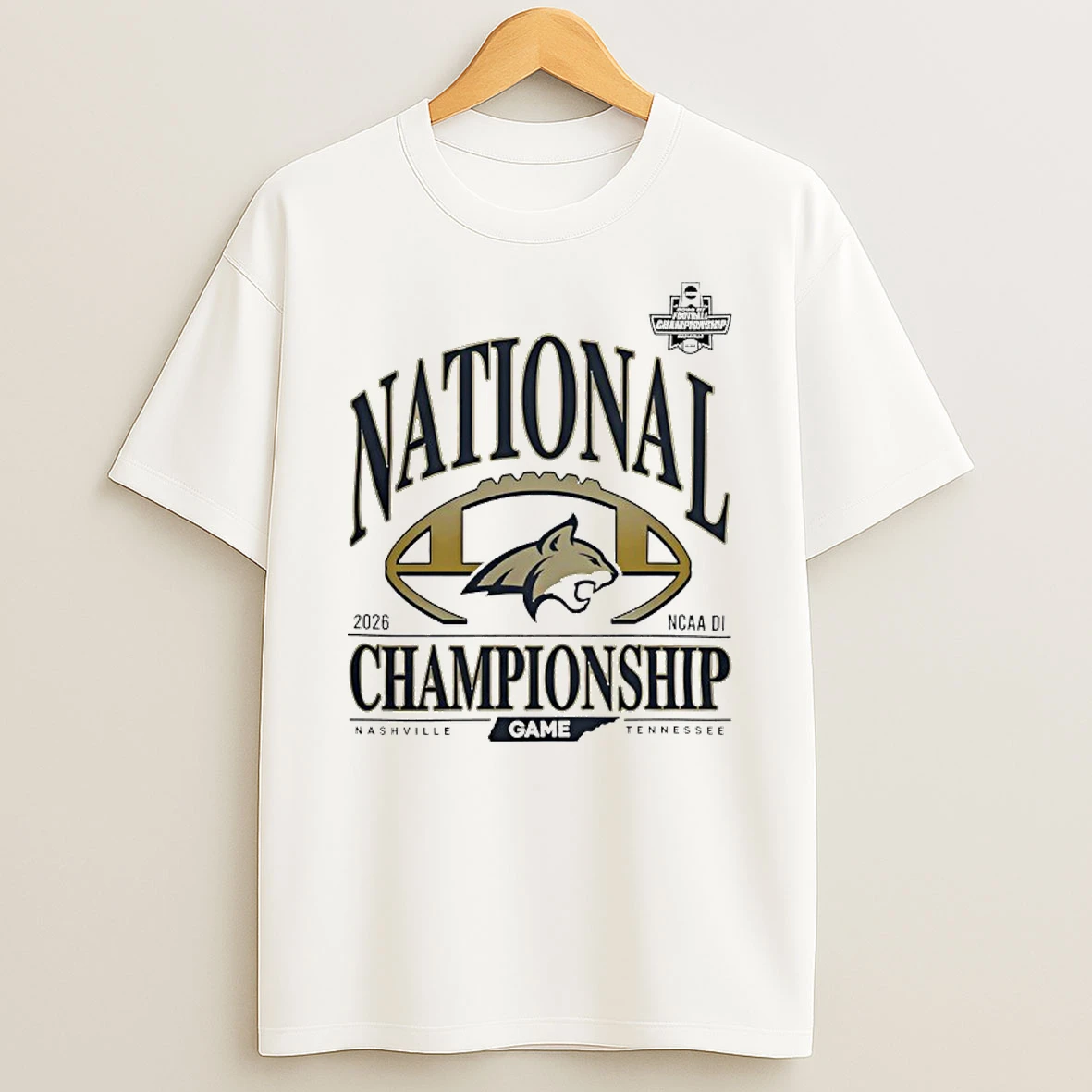 Penn State Nittany Lion Football Championship Game Ncaa Di 2026 Logo T Shirt