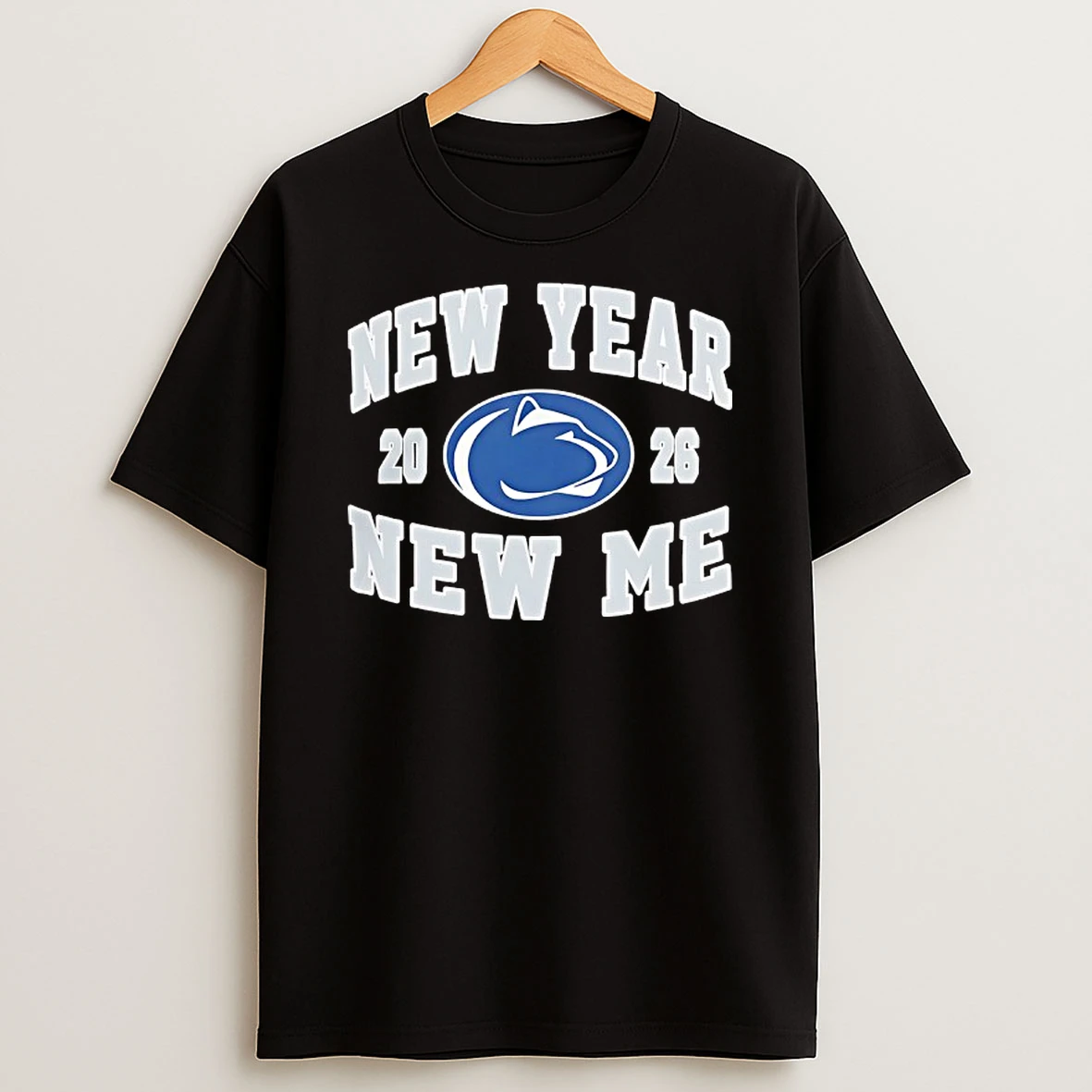 Penn State Nittany Lions New Year New Me 2026 Logo T Shirt