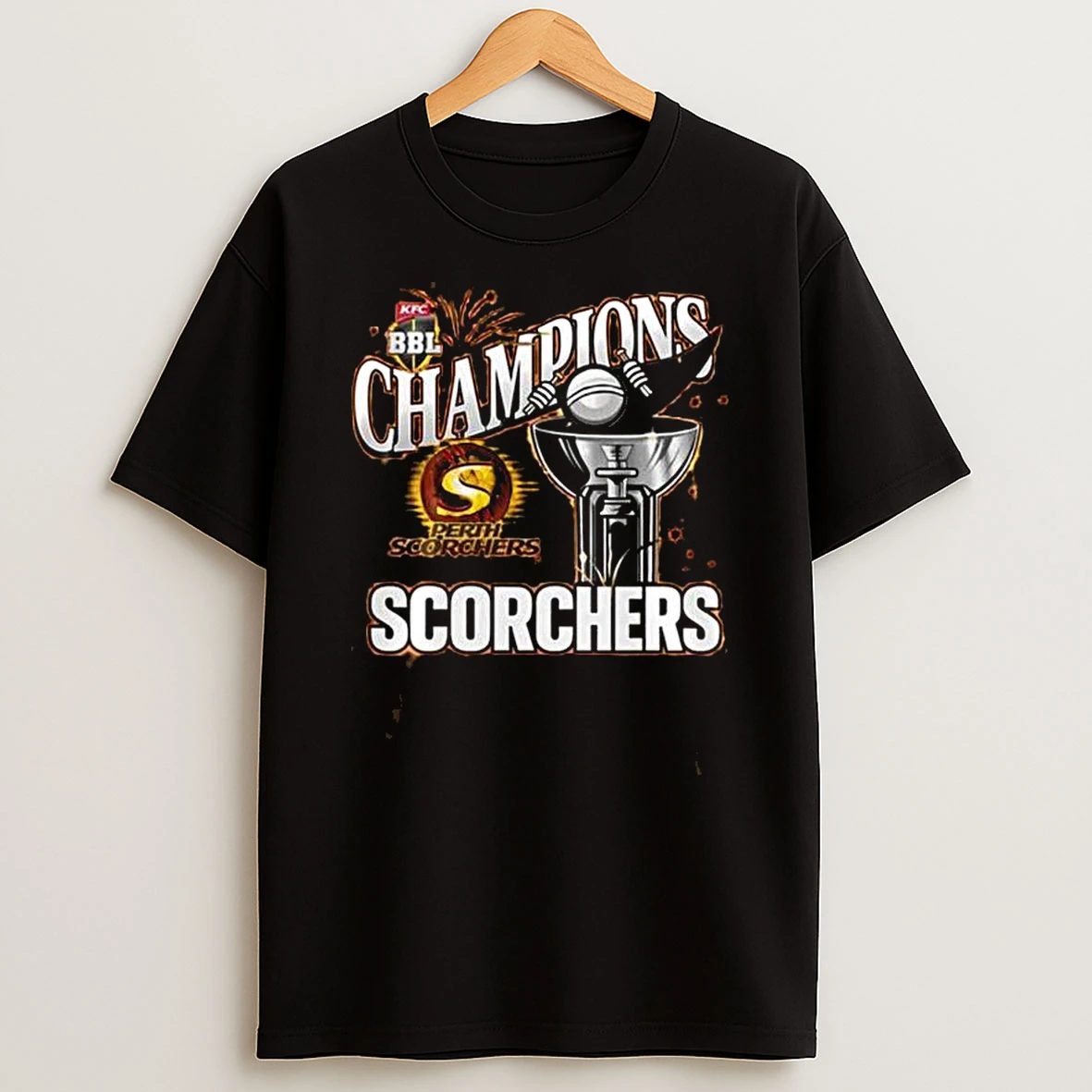 Perth Scorchers Bbl Champions 2026 T Shirt