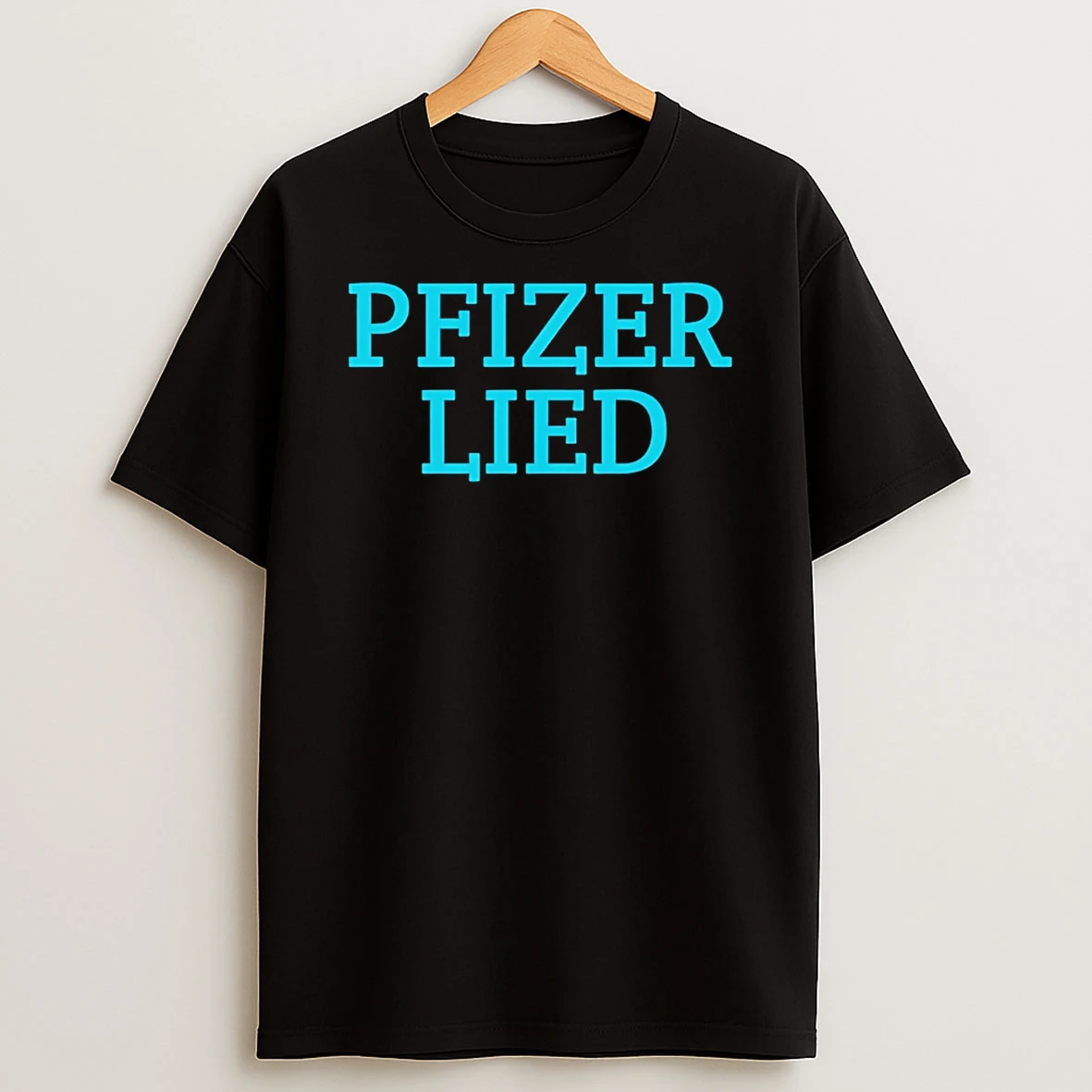 Pfizer Lied Text T Shirt