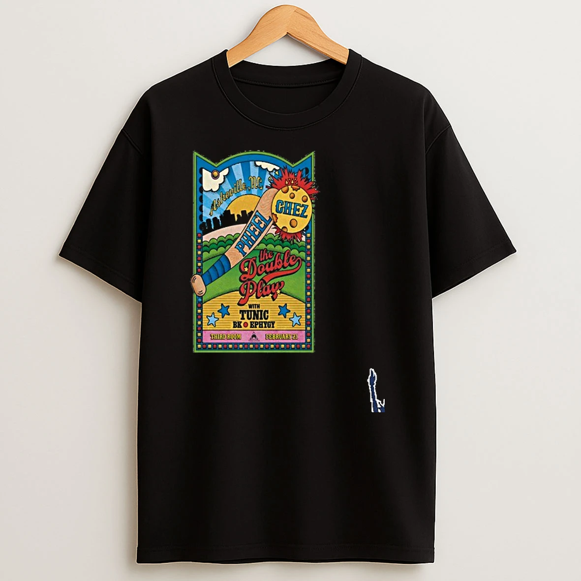 Pheel And Chez 2 21 2026 Asheville Nc T Shirt