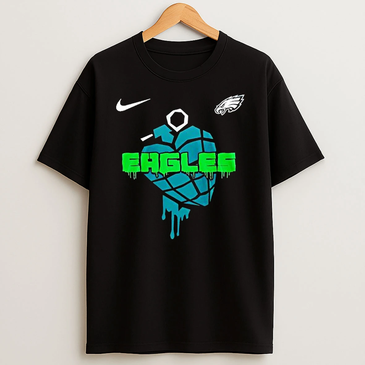 Philadelphia Eagles Nfl Green Day Football 2026 T Shirt