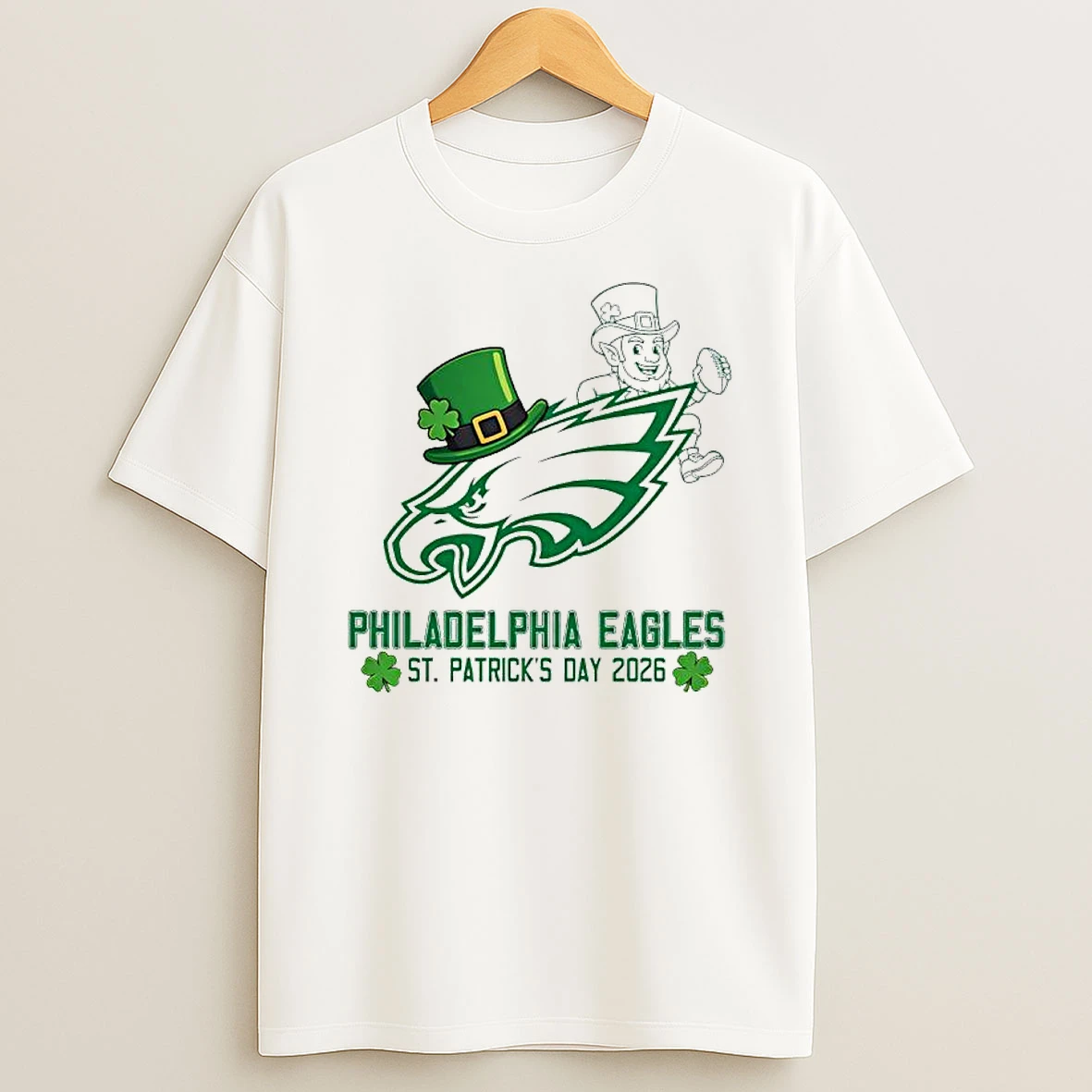 Philadelphia Eagles St Patricks Day 2026 T Shirt