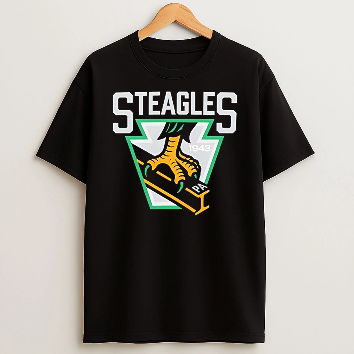 Philadelphia Eagles And Pittsburgh Steelers Steagles Est 1943 T Shirt
