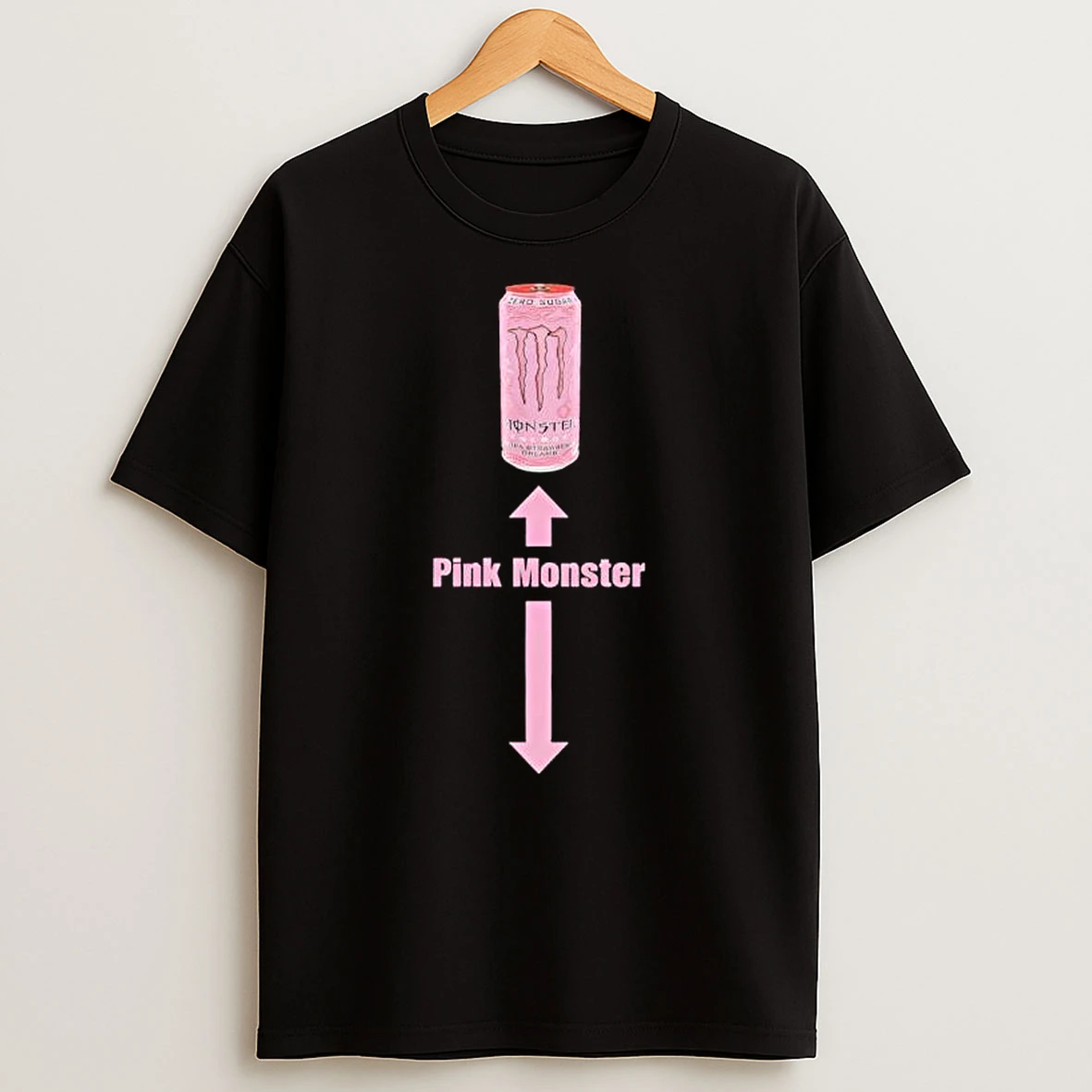 Pink Monster Zero Sugar T Shirt