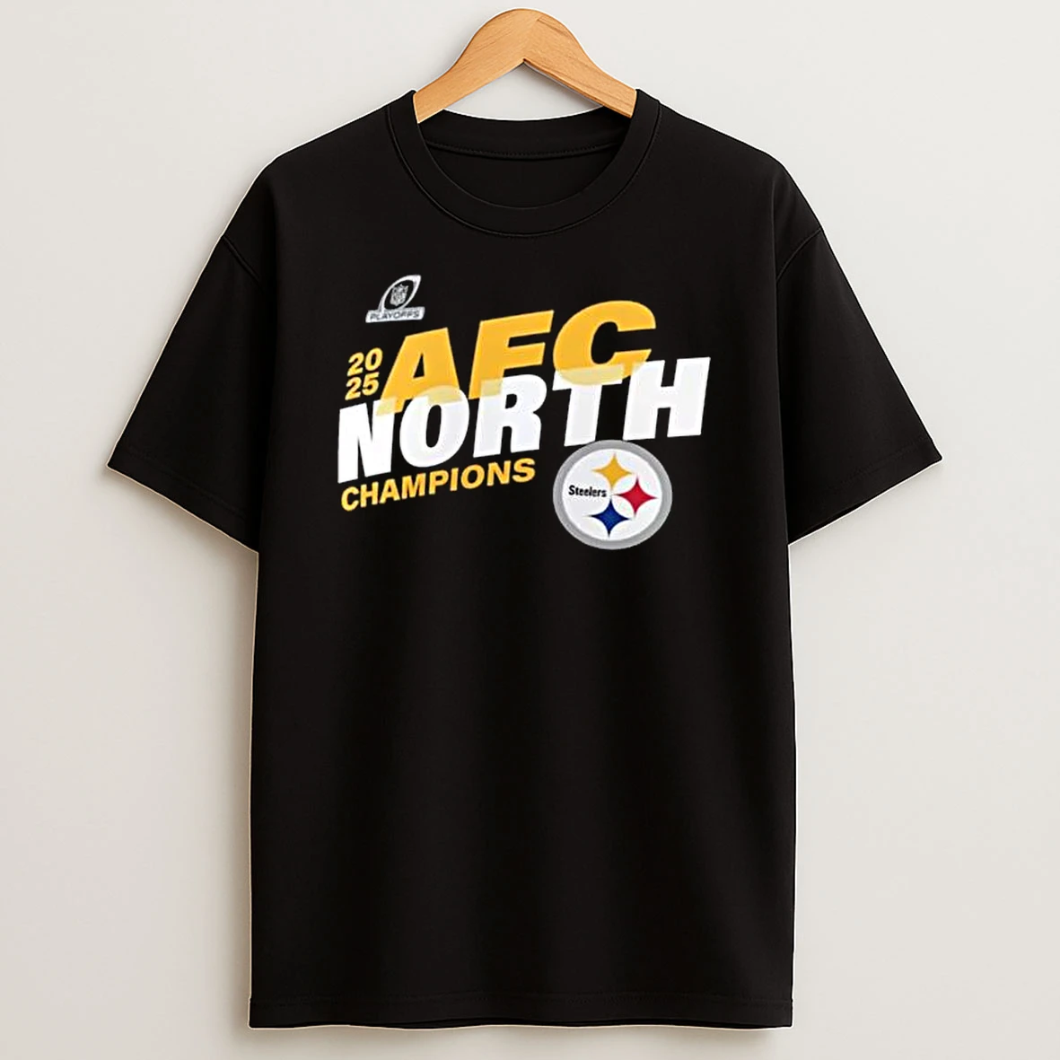 Pittsburgh Steelers 2025 Afc North Division Champions Conquer T Shirt