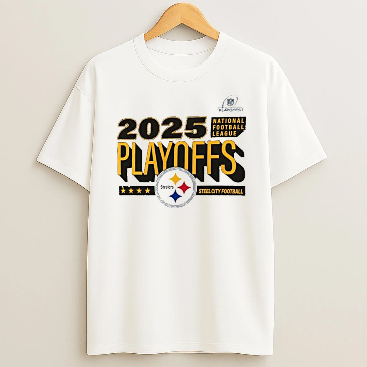 Pittsburgh Steelers 2025 Nfl Playoffs Ready T Shirt