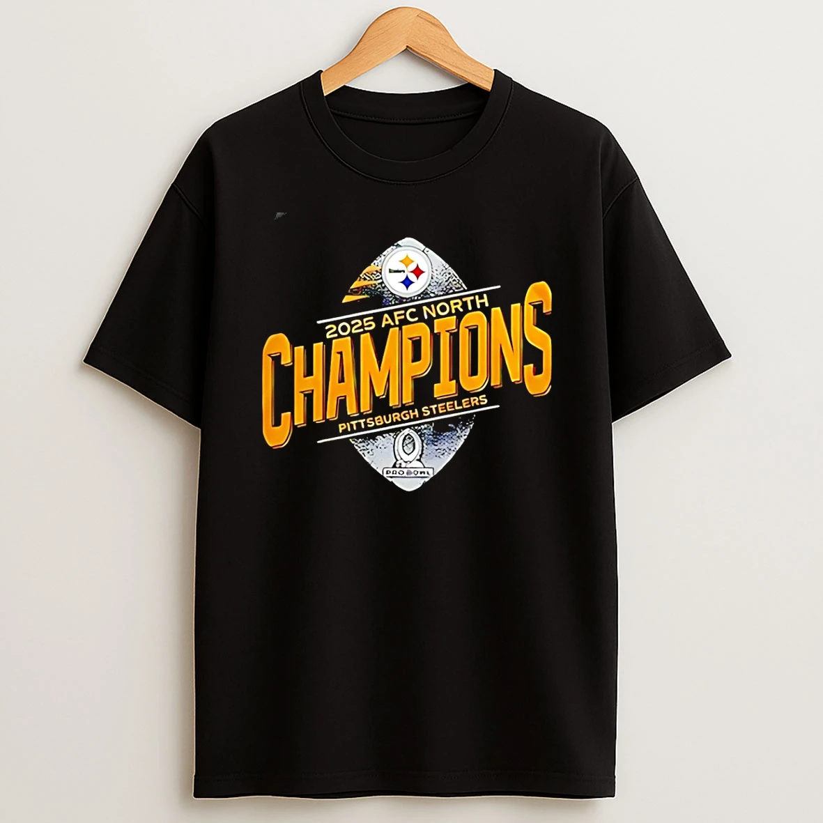 Pittsburgh Steelers Afc North Division Champions 2025 2026 Season T Shirt