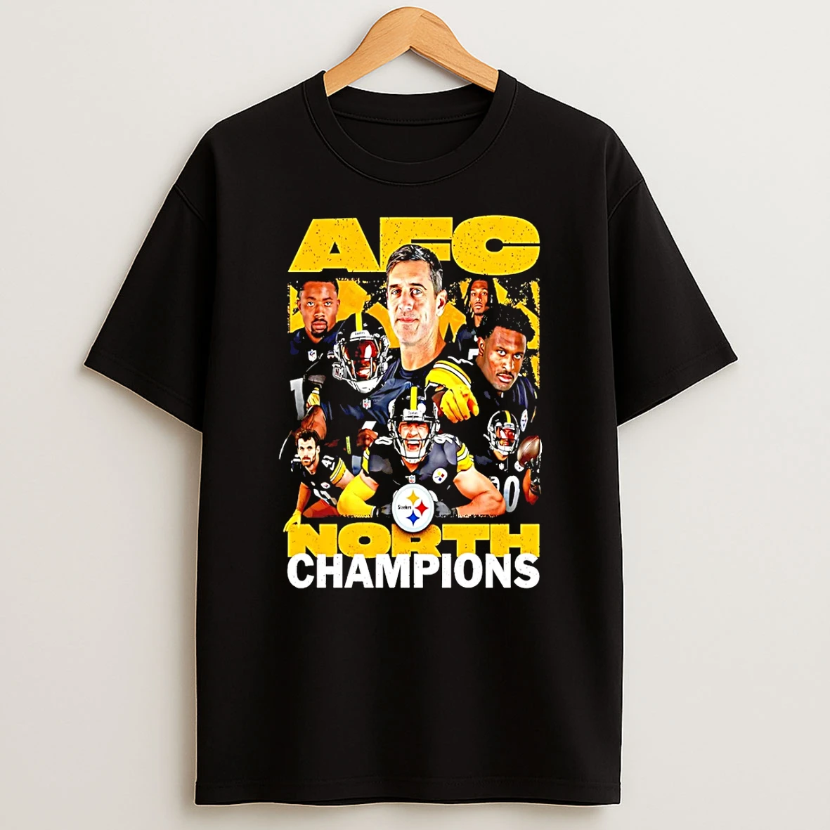 Pittsburgh Steelers Nfl 2025 Afc North Champions T Shirt