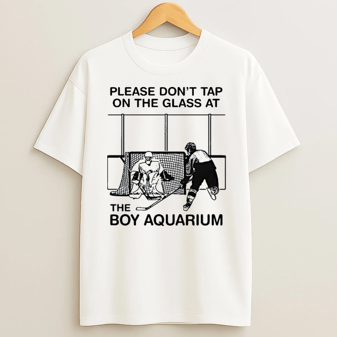 Please Dont Tap On The Glass At The Boy Aquarium T Shirt