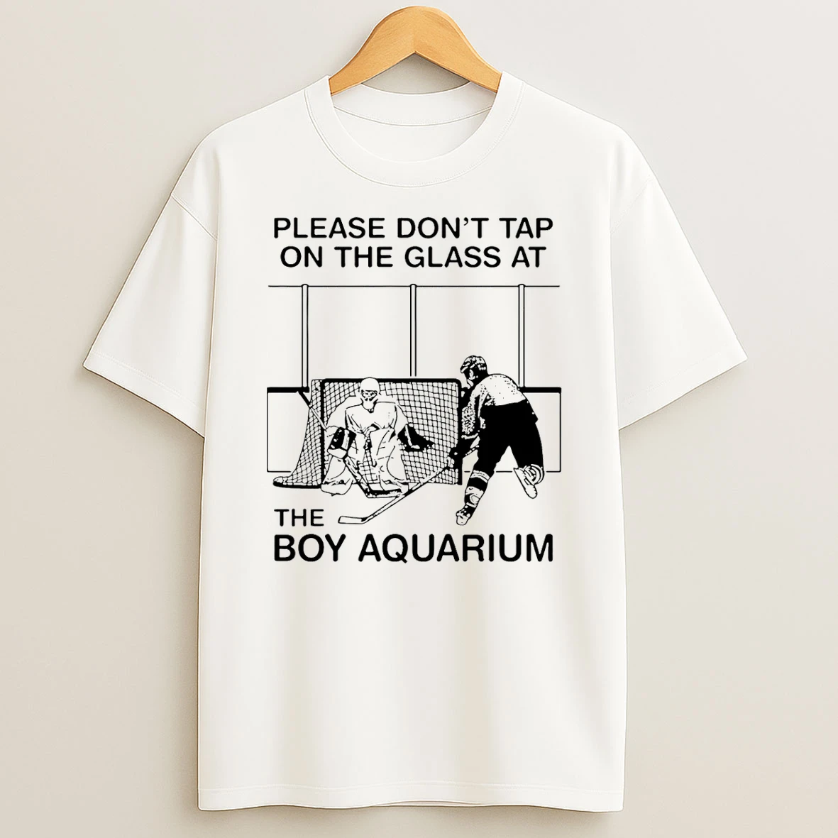 Please Don T Tap On The Glass At The Boy Aquarium T Shirt