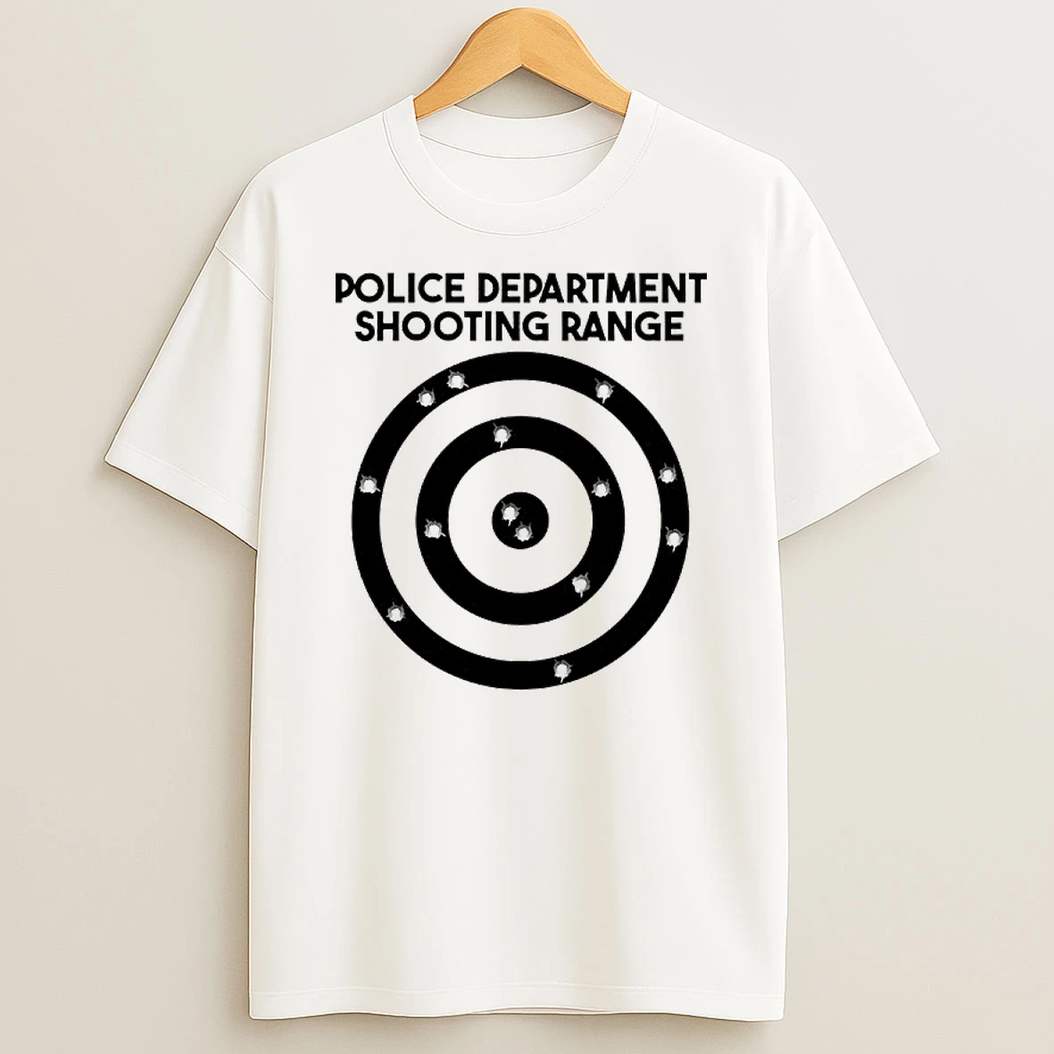 Police Department Shooting Range T Shirt