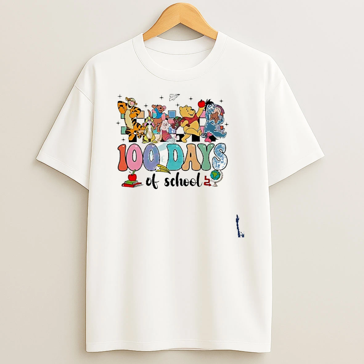 Pooh And Friends 100th Days Of School T Shirt