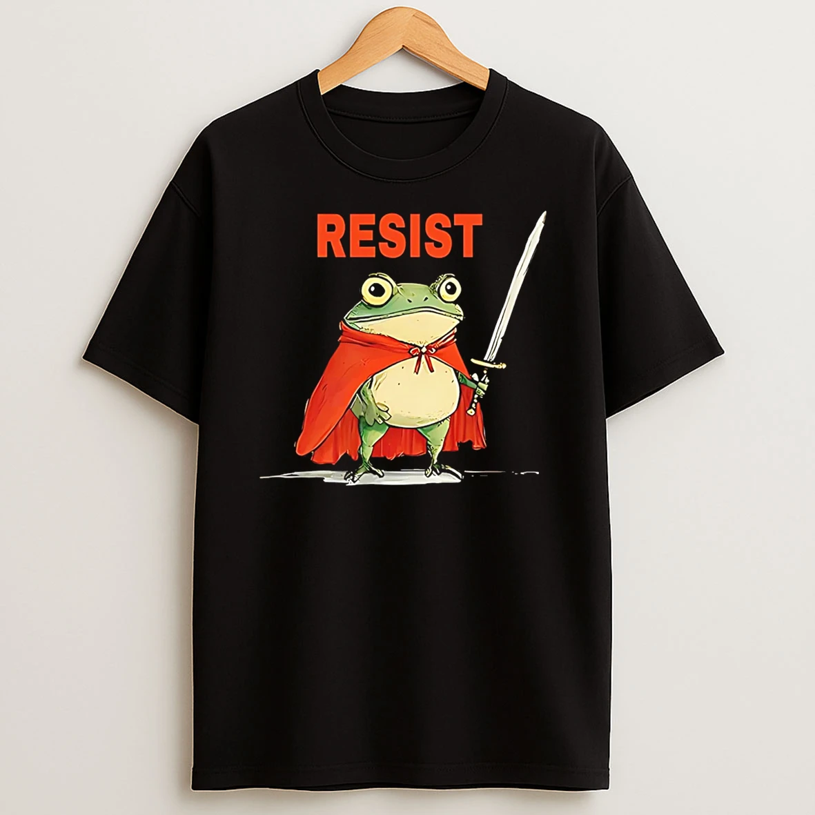 Portland Frog I Stand With Frog Resist T Shirt