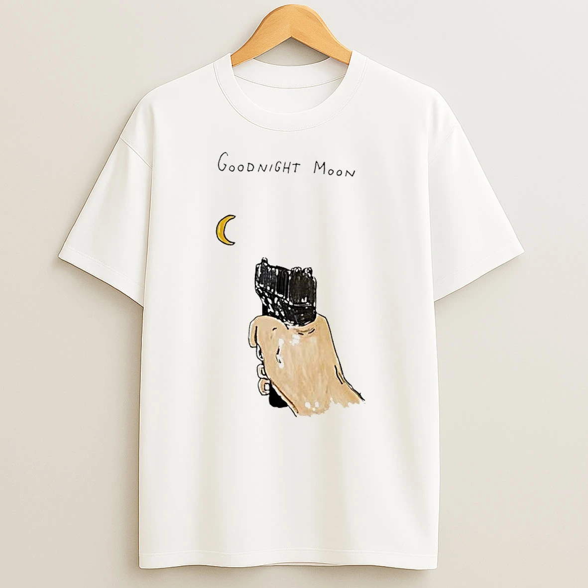 Premium Goodnight Moon Gun T Shirt