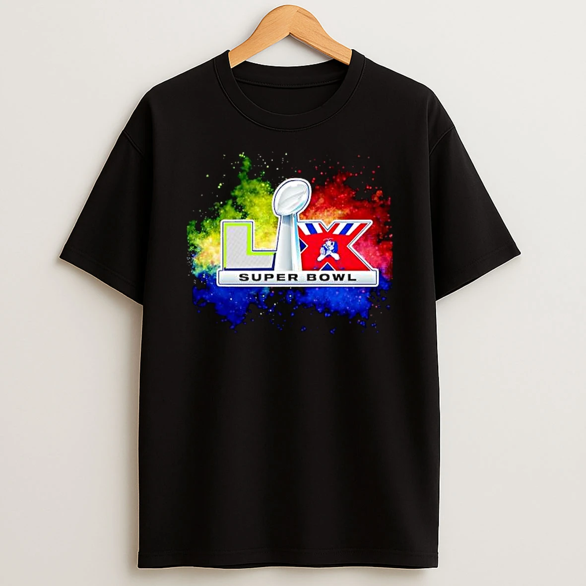 Premium New England Patriots Lx Super Bowl Logo T Shirt