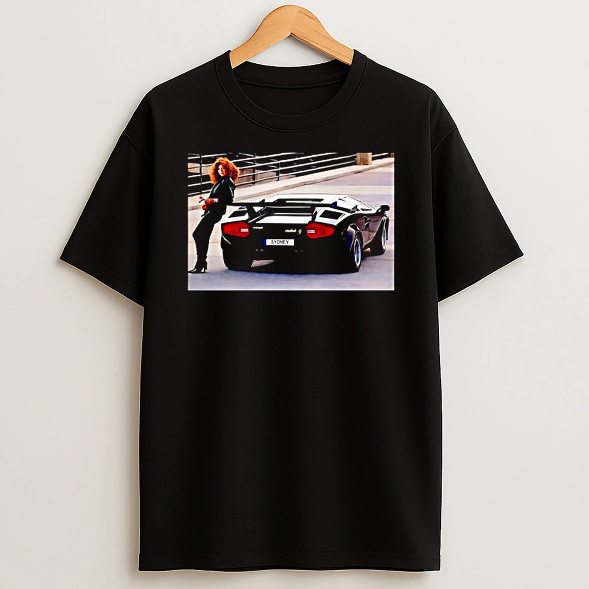 Premium Sydney Sweeney Countach Supercar T Shirt