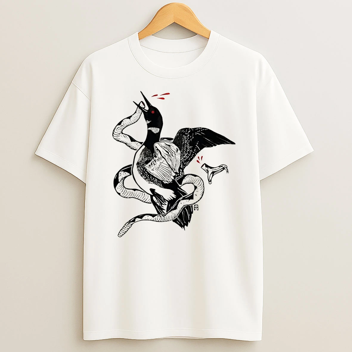 Preorder Liberty Loon Minnesota Protest Vintage T Shirt