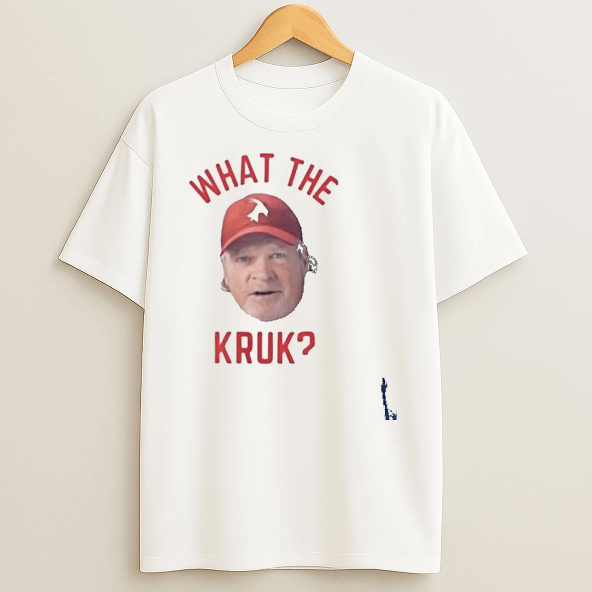 Pretty John Kruk Philadelphia Phillies Mlb What The Kruk Big Face T Shirt