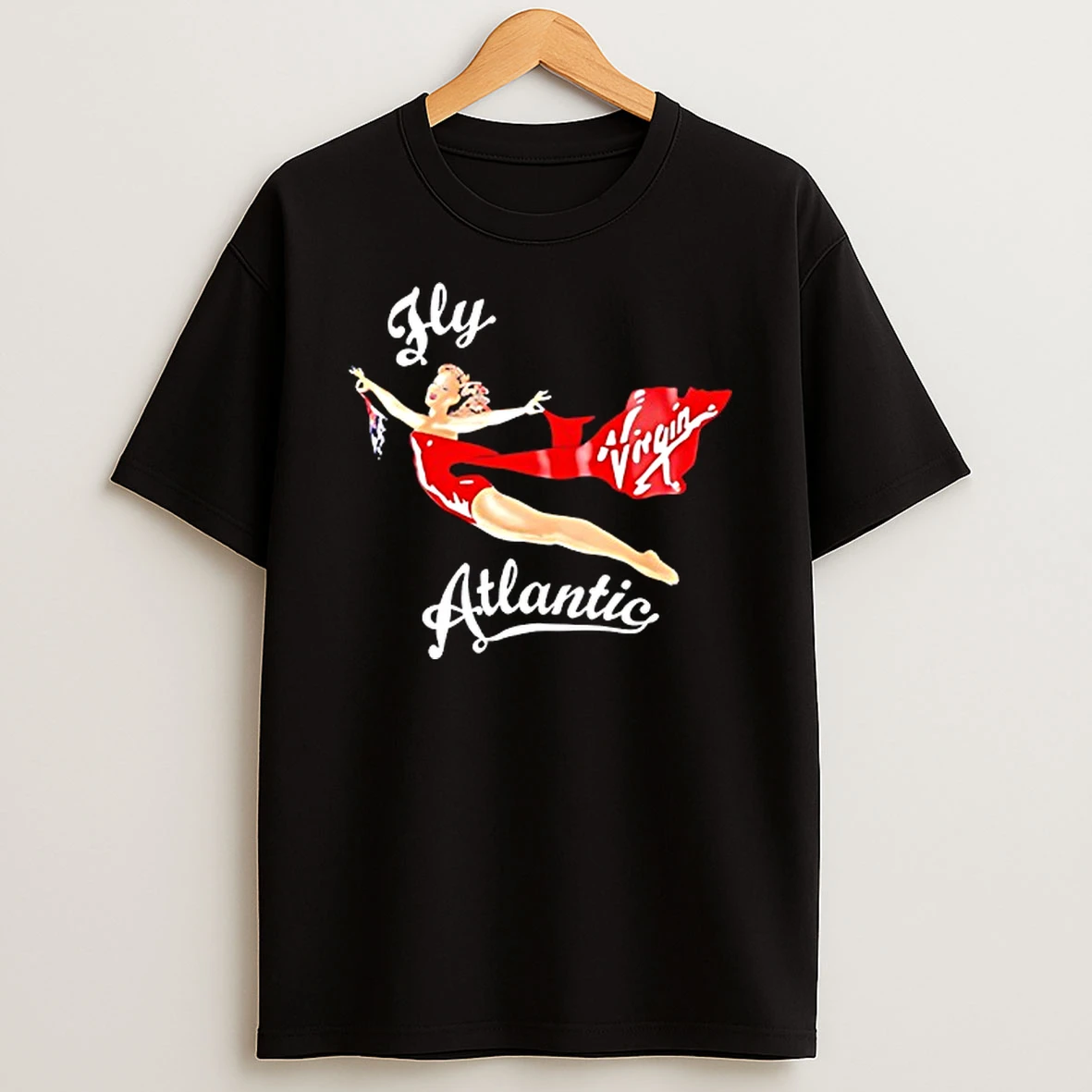 Princess Diana Fly Virgin Atlantic T Shirt