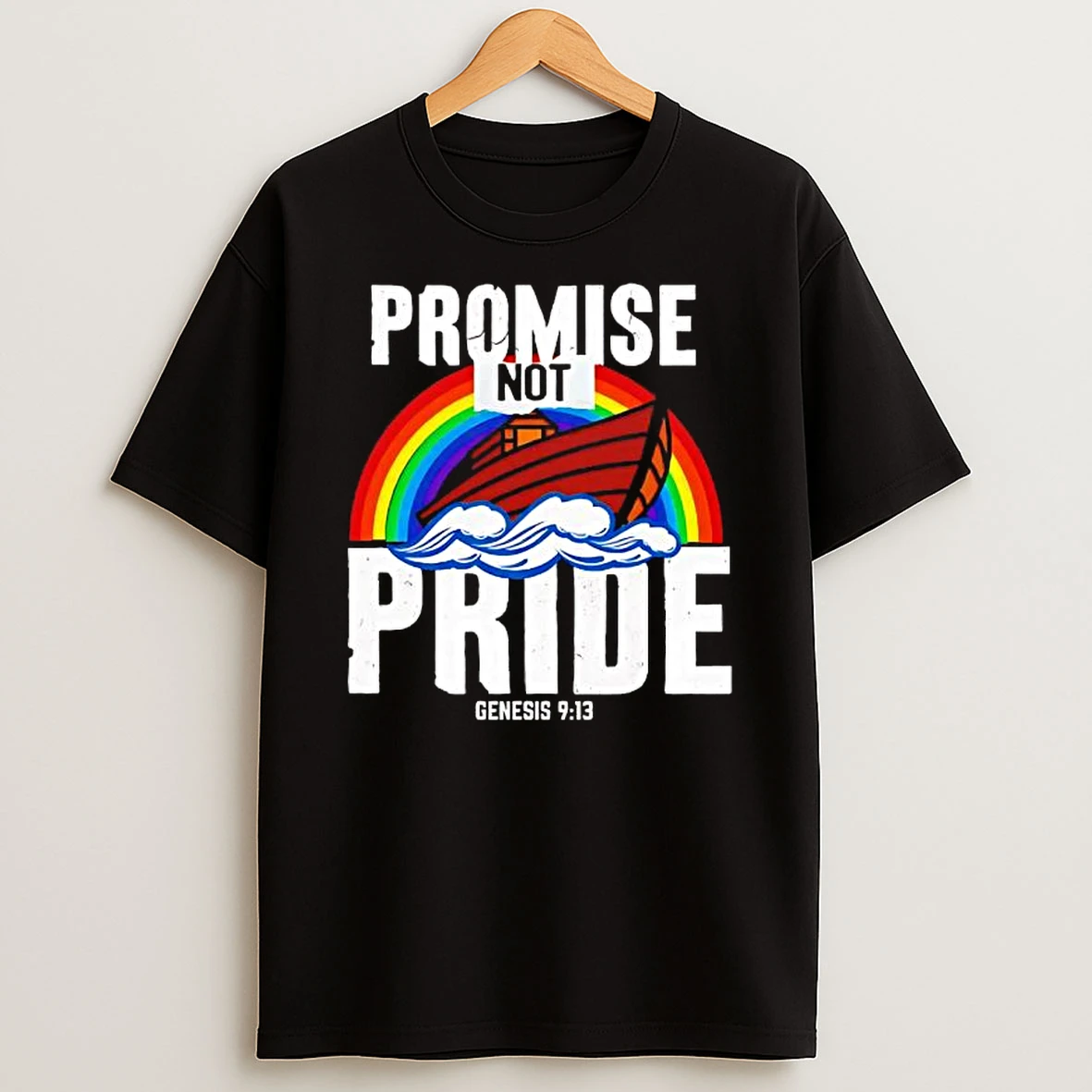 Promise Not Pride Genesis Rainbow T Shirt