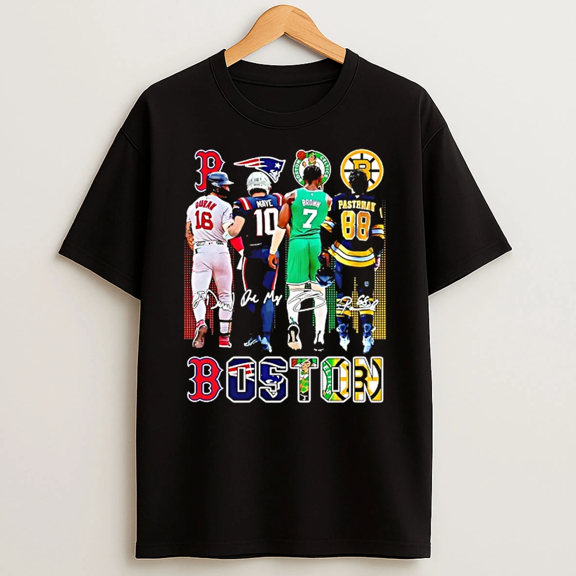 Proud To Be A Part Of Boston Players Skyline Signature T Shirt