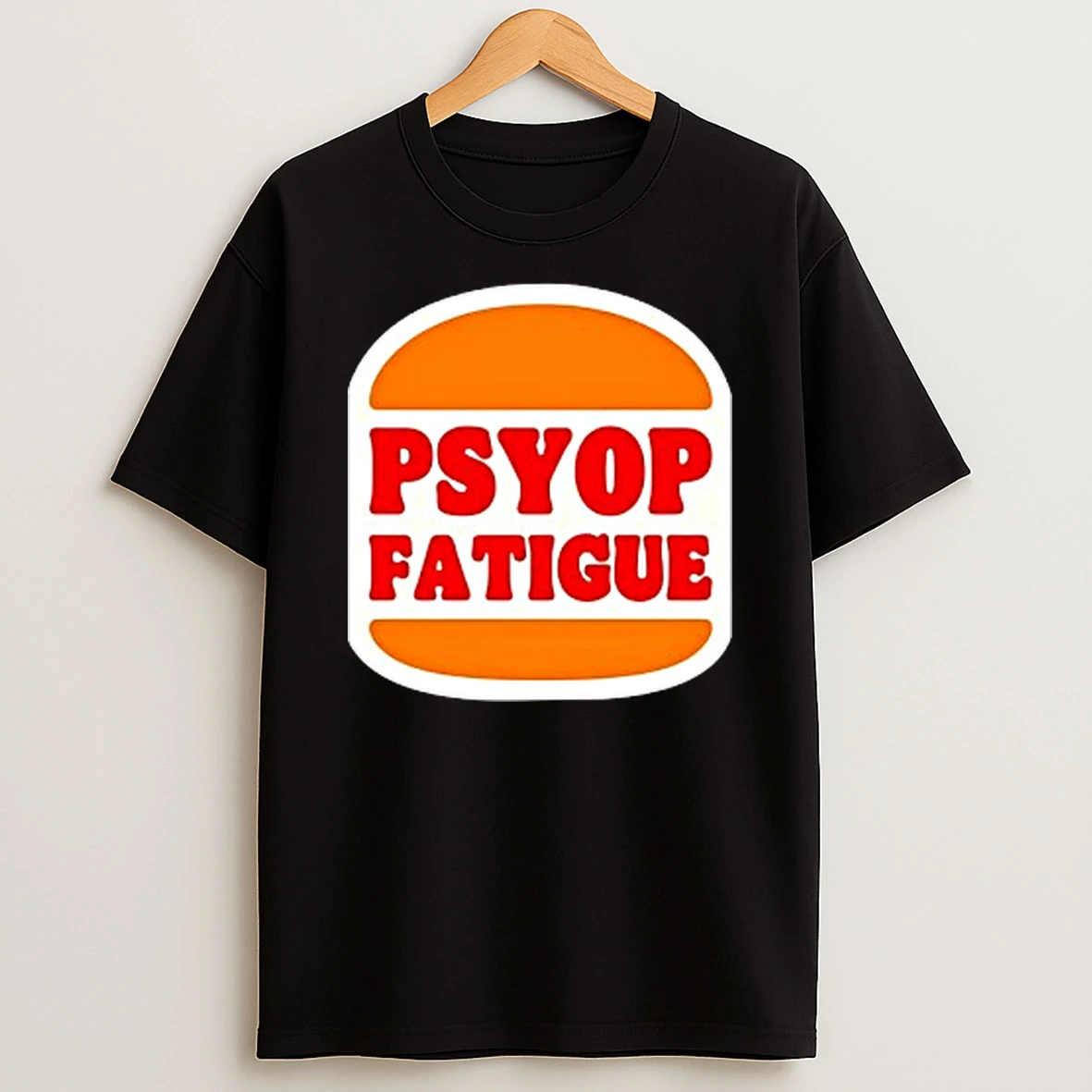 Psyop Fatigue Burger King Logo T Shirt