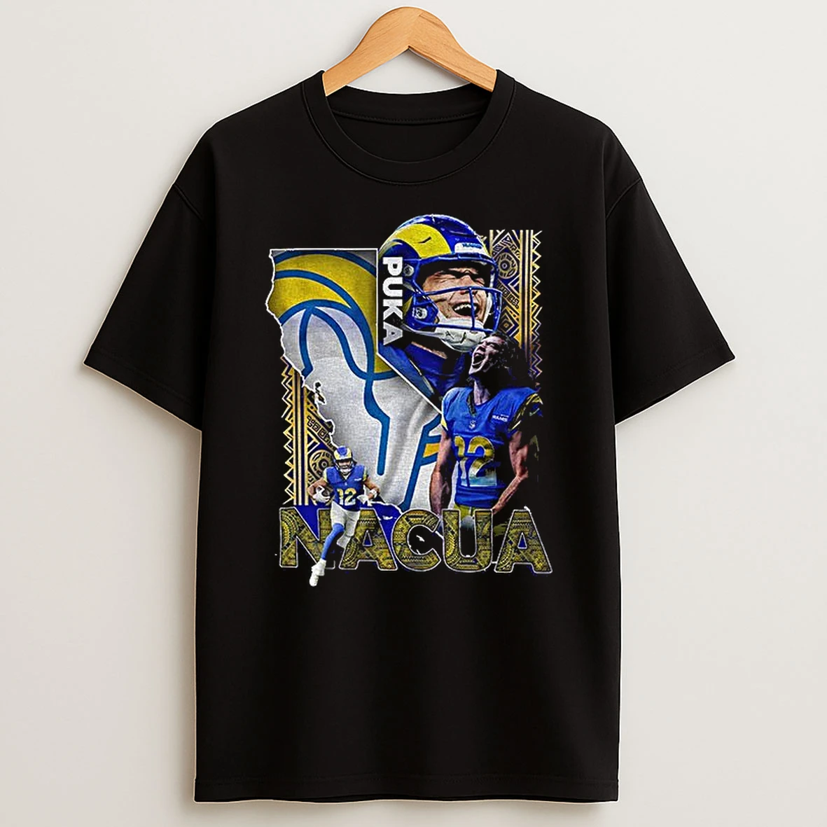 Puka Nacua Los Angeles Rams Football Graphic T Shirt
